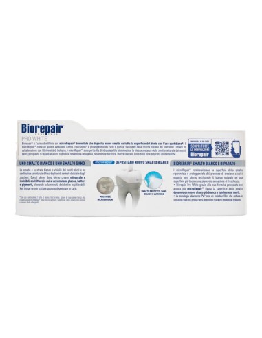 offerta Biorepair Oral Care Dentifricio Pro White Smalto Bianco e Riparato 60 ml