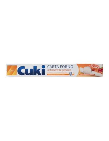 offerta Cuki Cuoce Carta Forno Antiaderente Goffrata 6 M