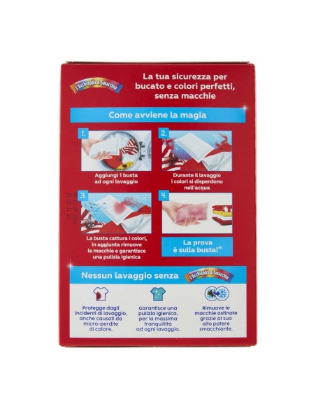 offerta Grey L'Acchiappa e Smacchia Buste per Bucato 3in1 con Smacchiatore 12 Pz