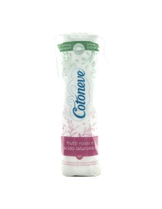 Cotoneve Dischetti Levatrucco Arricchiti con Frutti Rossi e Acido Ialuronico 60 Pz