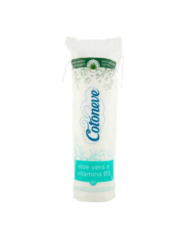offerta Cotoneve Dischetti Levatrucco Arricchiti con Aloe Vera e Vitamina B5 60 Pz