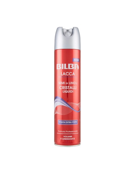 offerta Bilba Spray Lacca Tenuta Forte con Semi di Lino e Cristalli Liquidi 250 ml