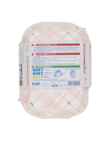 offerta Cuki Conserva e Cuoce Vaschette in Cartoncino con Coperchio Doppia Forza 1 Porzioni 4 Pz