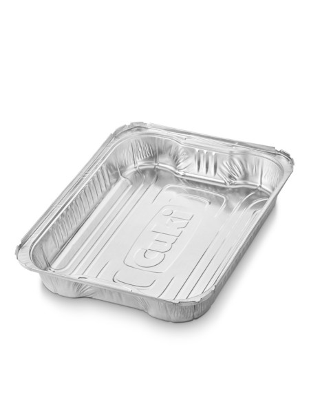 offerta Cuki Conserva e Cuoce Vaschette in Alluminio con Coperchio Ultra Forza 6 Porzioni 2 Pz