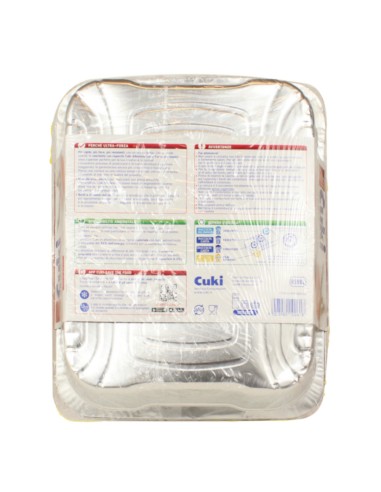 offerta Cuki Conserva e Cuoce Vaschette in Alluminio con Coperchio Ultra Forza 8 Porzioni 2 Pz