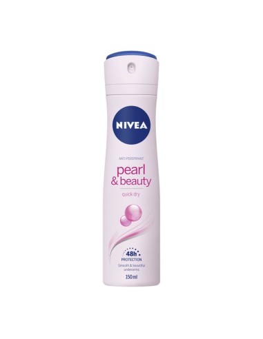 offerta Nivea Pearl and Beauty Deodorante Spray Quick Dry 150 ml