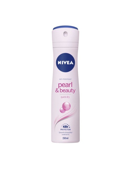 offerta Nivea Pearl and Beauty Deodorante Spray Quick Dry 150 ml