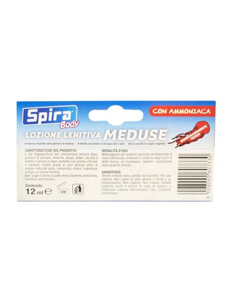offerta Spira Body Lozione Lenitiva Meduse Ammoniaca 12 ml