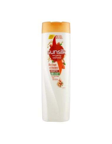 offerta Sunsilk Ricarica Naturale Shampoo Olio d'Argan e di Mandorle 400 ml