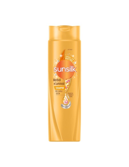 offerta Sunsilk Morbidi e Luminosi Shampoo per Capelli Secchi 400 ml