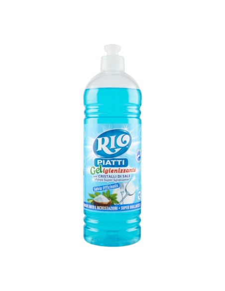 offerta Rio Piatti Gel Igienizzante con Cristalli di Sale Fragranza Salvia Officinalis 800 ml