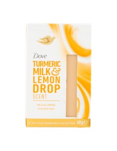 Dove Detergente Solido Latte Vegetale Fragranza Turmeric Milk e Lemon Drop 141 g