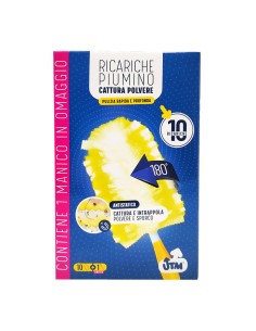 Utm Ricariche Piumino Cattura Polvere 180 Gradi 10 Pz e...