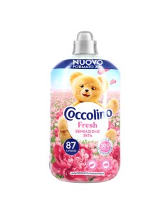 Coccolino Ammorbidente Concentrato Fresh Fragranza Sensazione Seta 1827 ml
