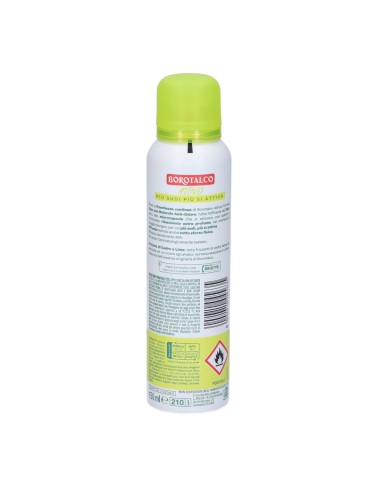offerta Borotalco Deodorante Spray Active con Microtalco Profumo Cedro e Lime 150 ml