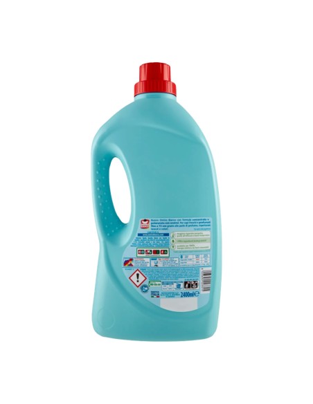 offerta Omino Bianco Detersivo Lavatrice Fragranza Muschio Bianco 60 Lavaggi 2400 ml