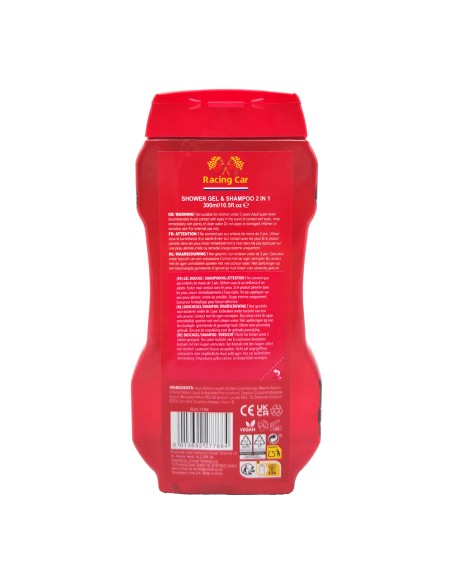 offerta Racing Car Red 2in1 Gel Doccia e Shampoo 3D 300 ml