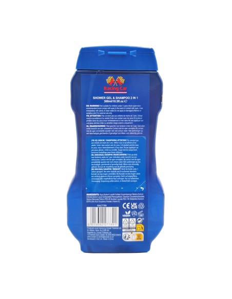 offerta Racing Car Blue 2in1 Gel Doccia e Shampoo 3D 300 ml