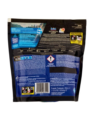 offerta Finish Powerball Ultimate Plus All In 1 Limone  Pastiglia Detergente Lavastoviglie 31 Tabs