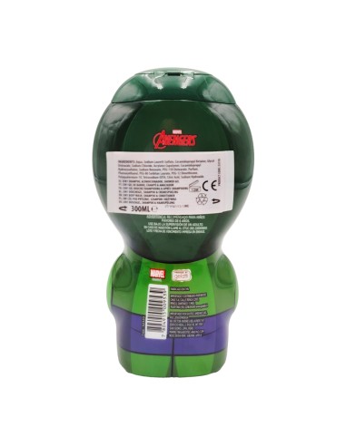 offerta Avengers Hulk 3in1 Shampoo Balsamo e Gel Doccia 300 ml