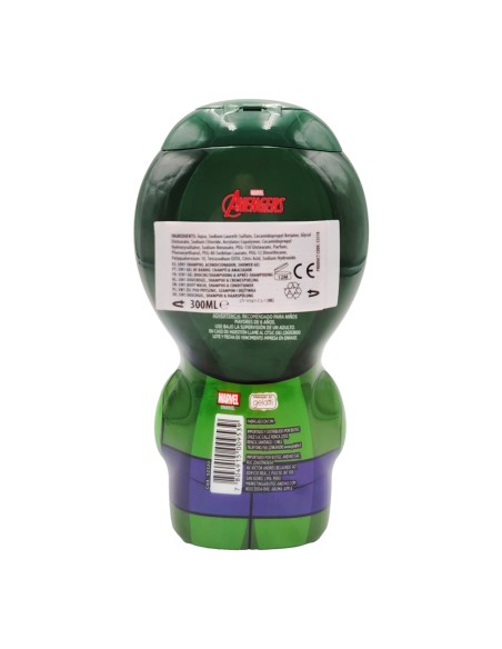 offerta Avengers Hulk 3in1 Shampoo Balsamo e Gel Doccia 300 ml