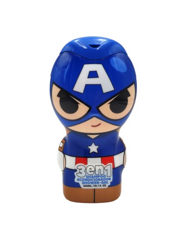 offerta Avengers Captain America 3in1 Shampoo Balsamo e Gel Doccia 300 ml