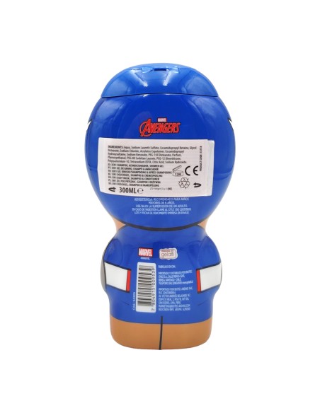 offerta Avengers Captain America 3in1 Shampoo Balsamo e Gel Doccia 300 ml