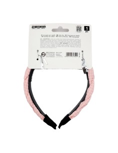 Setablu Cerchietto Fermacapelli Treccia Colore Rosa 1 Pz 2