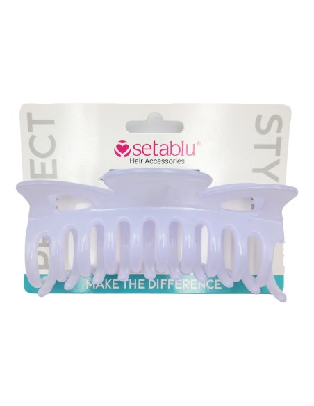 offerta Setablu Pinza Capelli Denti Larghi 12 Cm Colore Indaco 1 Pz