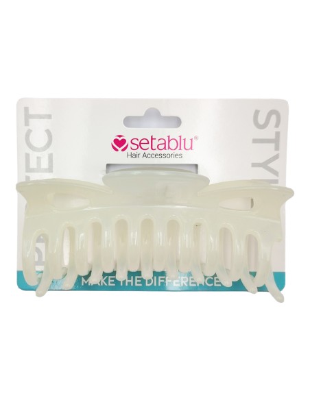 offerta Setablu Pinza Capelli Denti Larghi 12 Cm Colore Panna 1 Pz