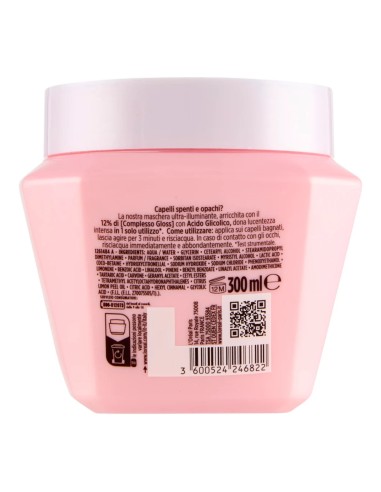 offerta Elvive L'Oreal Paris Glycolic Gloss Maschera Ultra-Illuminante 300 ml
