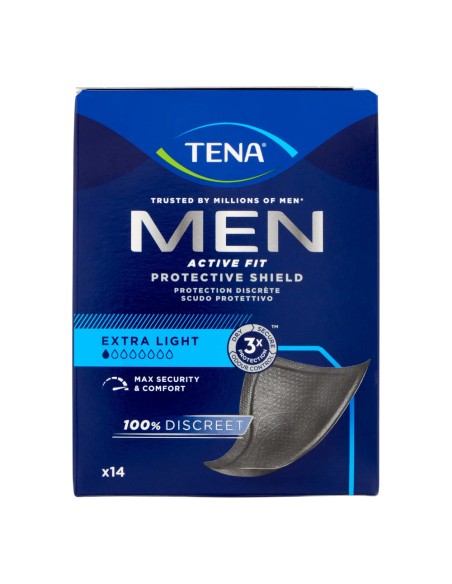 offerta Tena Men Active Fit Protective Scudo Protettivo Assorbenti Uomo Extra Light 14 pz