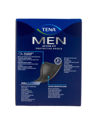 offerta Tena Men Active Fit Protective Scudo Protettivo Assorbenti Uomo Extra Light 14 pz
