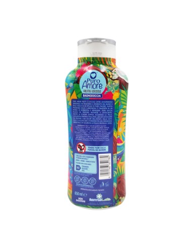 offerta Puro Amore Frutti e Coccole Bagnodoccia Profumo Intenso di Cocco Cremoso 650 ml