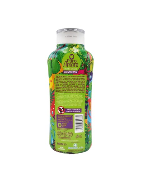 offerta Puro Amore Frutti e Coccole Bagnodoccia Profumo Intenso di Pera Succosa 650 ml