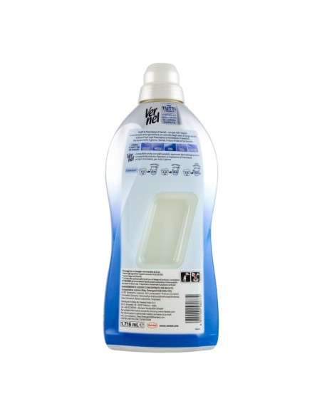 offerta Vernel Ammorbidente Concentrato Fresh Control Fragranza Freschezza Glaciale 1716 ml