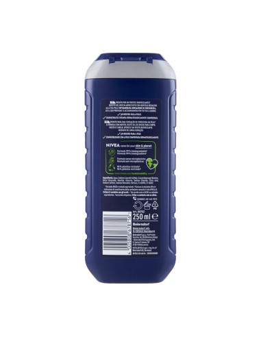 offerta Nivea Men Fresh Kick Cooling Doccia Gel 5in1 Effetto Freshezza con Mentolo 250 ml