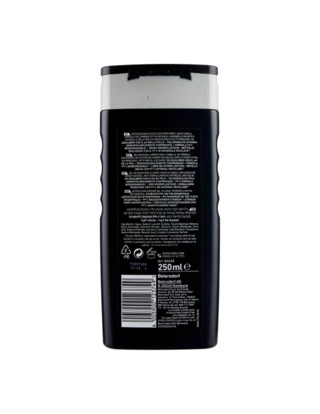 offerta Nivea Men Active Clean Doccia Gel 3in1 con Carbone Attivo Naturale 250 ml