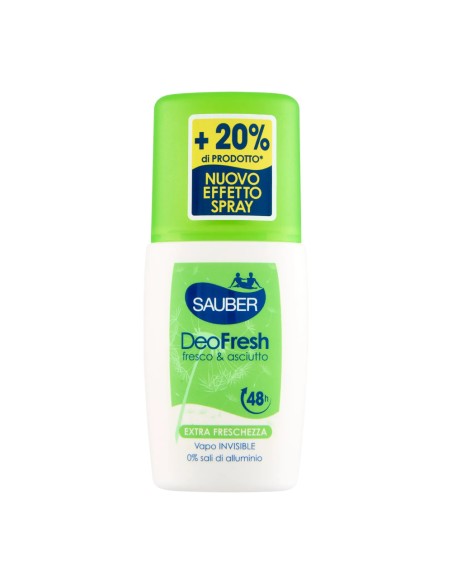 offerta Sauber DeoFresh Fresco e Asciutto Deodorante Vapo Extra Freschezza 90 ml