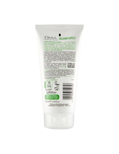 offerta Omia Balsamo Capelli Eco Biologico Aloe Vera Idratante Capelli Normali 180 ml
