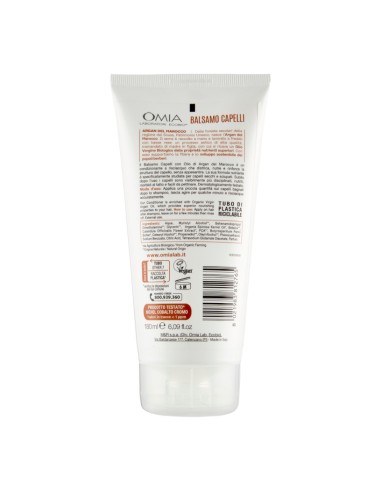 offerta Omia Balsamo Capelli Eco Biologico Argan del Marocco Nutriente Capelli Secchi 180 ml