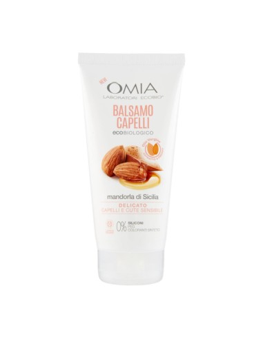 offerta Omia Balsamo Capelli Eco Biologico Mandorla di Sicilia Delicato Cute Sensibile 180 ml