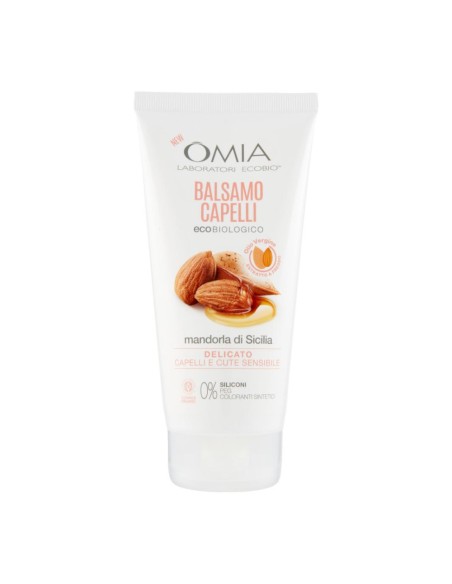 offerta Omia Balsamo Capelli Eco Biologico Mandorla di Sicilia Delicato Cute Sensibile 180 ml