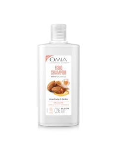 Omia Fisio Shampoo Eco Biologico Olio di Mandorla di Sicilia Delicato su Cute Sensibile 200 ml