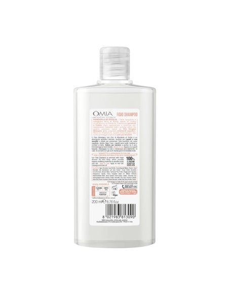 offerta Omia Fisio Shampoo Eco Biologico Olio di Mandorla di Sicilia Delicato su Cute Sensibile 200 ml