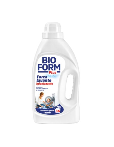 offerta Bioform Plus Forza Lavante Igienizzante Detersivo con Olio Essenziale di Eucalipto 1625 ml