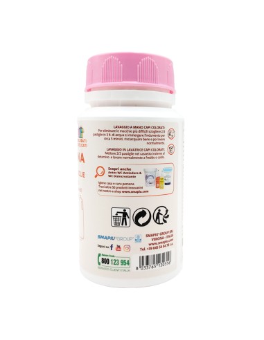 offerta Smapiù Candeggina Delicata in Pastiglie Effervescenti Per Capi Colorati e Delicati 40 Pz