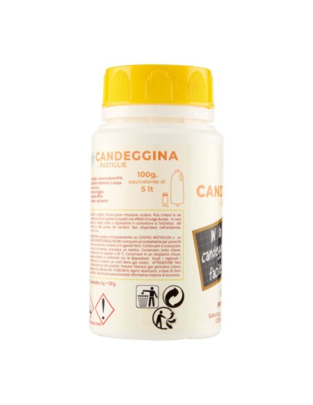 offerta Smapiù Candeggina in Pastiglie Effervescenti Fragranza Limone 40 Pz