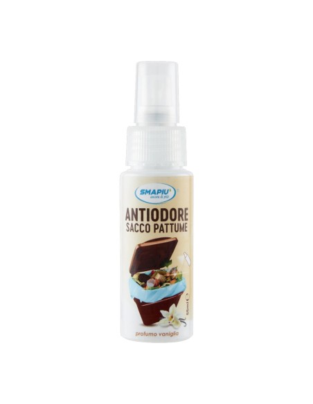 offerta Smapiù Spray Antiodore Sacco Pattume Fragranza Vaniglia 55 ml