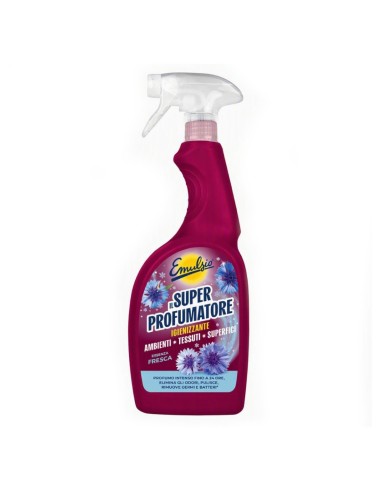 offerta Emulsio SuperProfumatore Spray Deodorante per Ambienti Igienizzante Essenza Fresca 600 ml